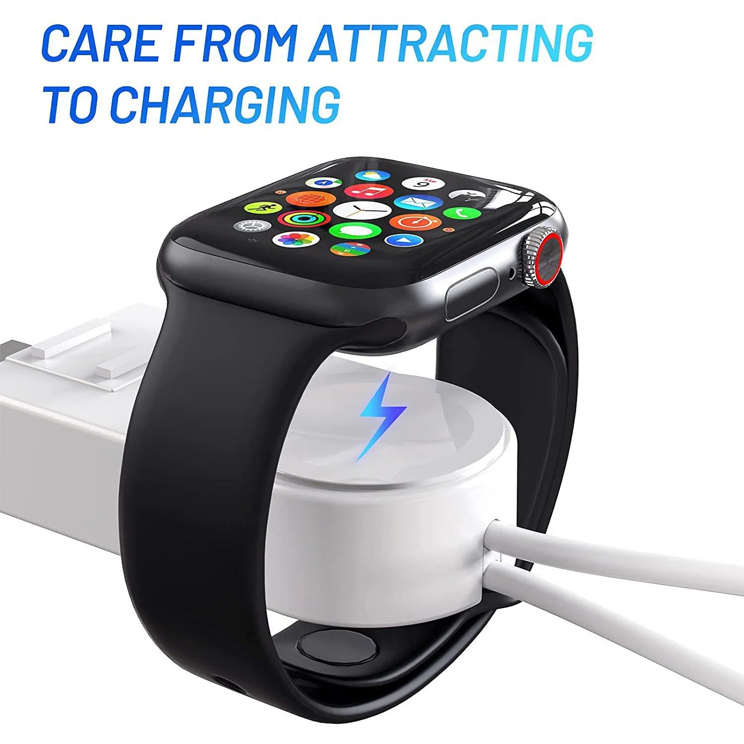 2-in-1 Wireless USB Charger