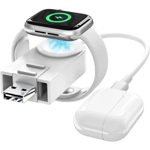 2-in-1 Wireless USB Charger