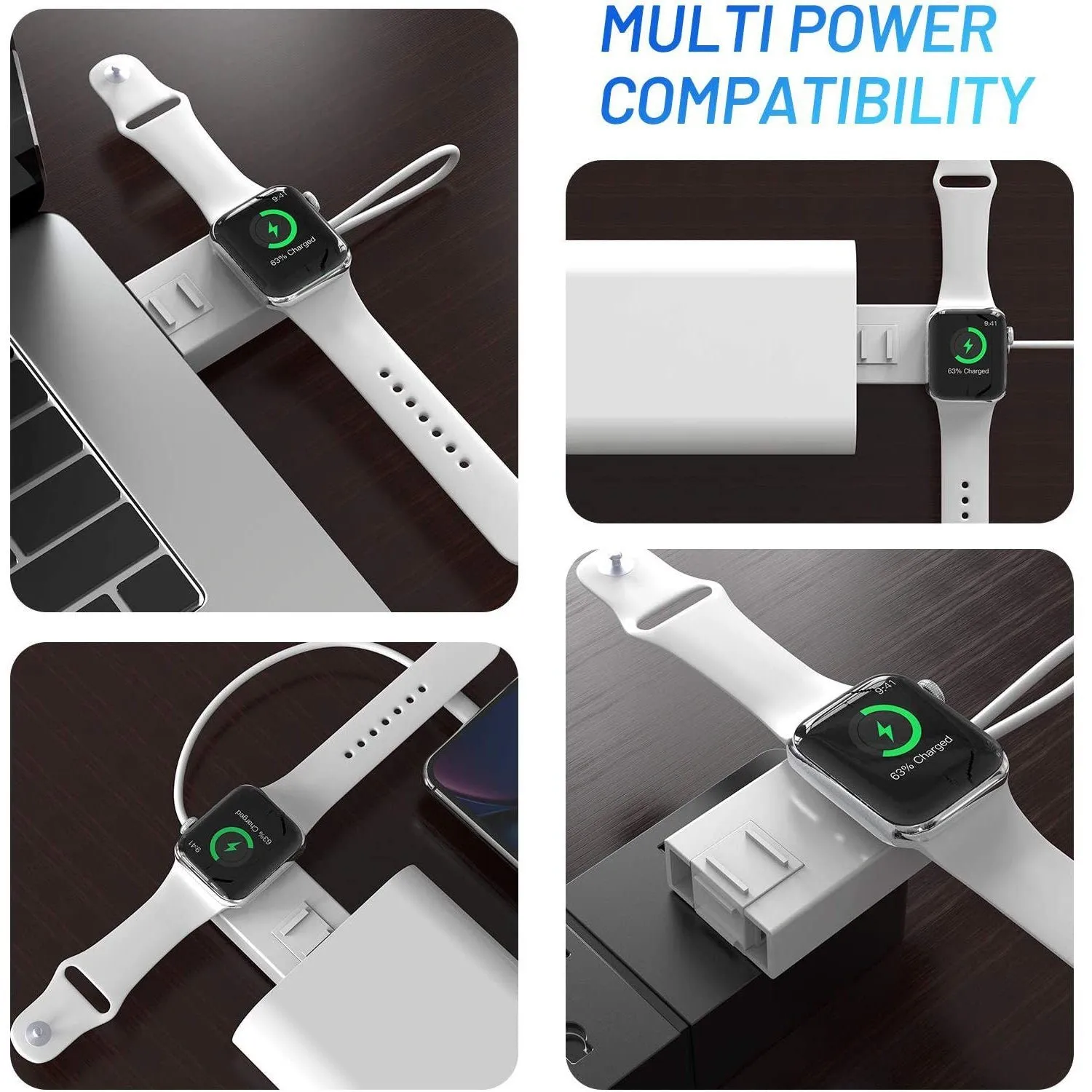 2-in-1 Wireless USB Charger