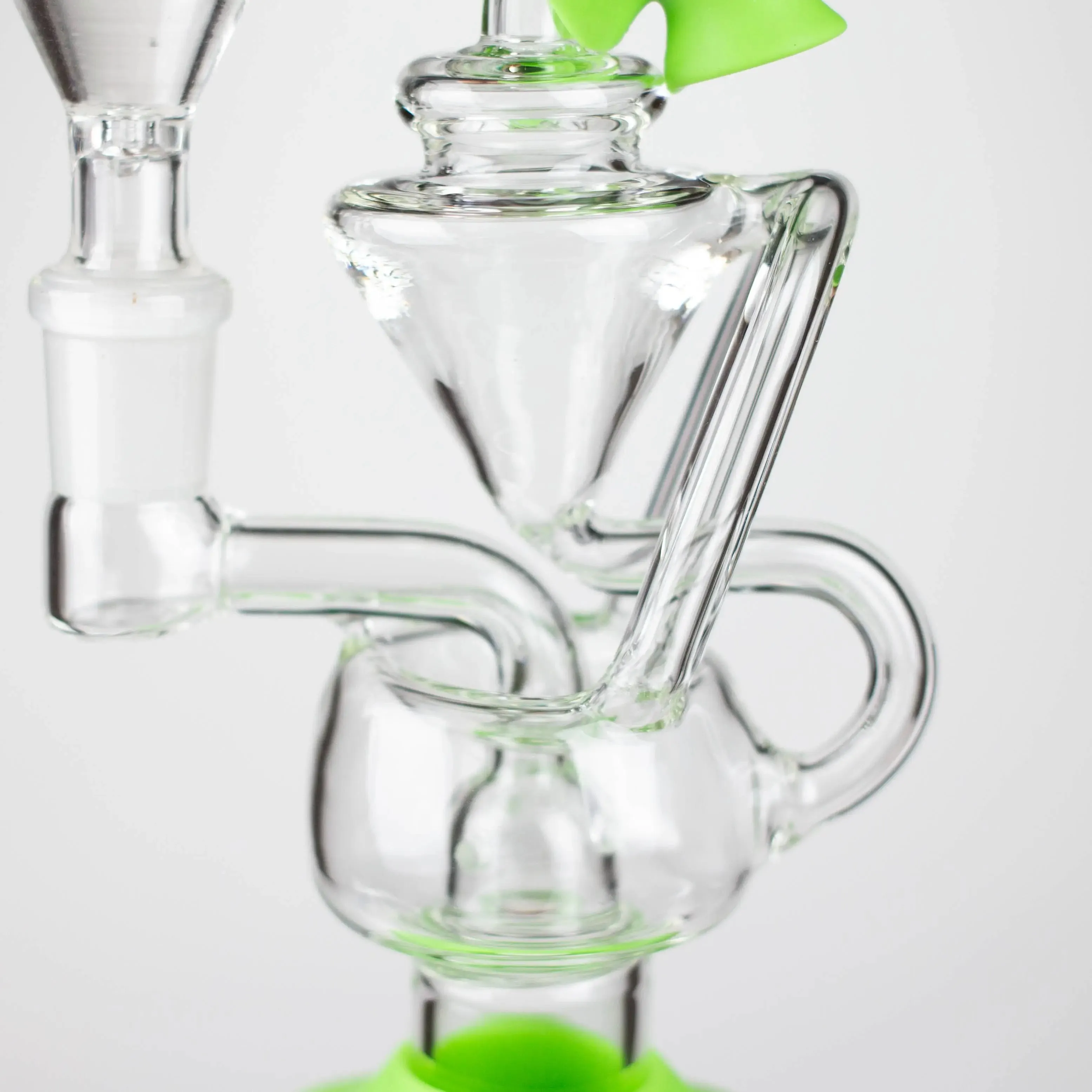 7.7" Alien Functional Glass Water Pipe