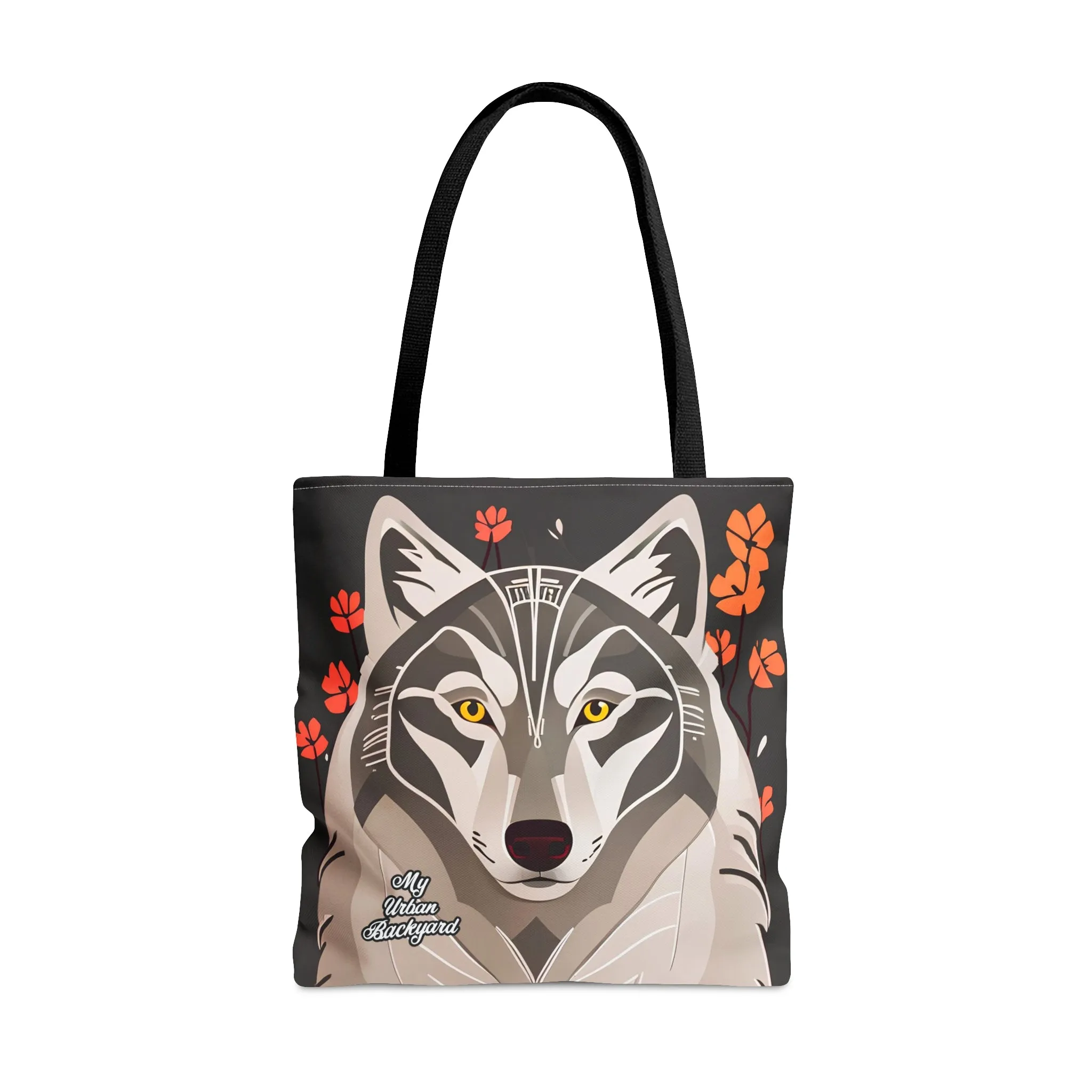 Art Deco Wolf, Tote Bag for Everyday Use - Durable and Functional