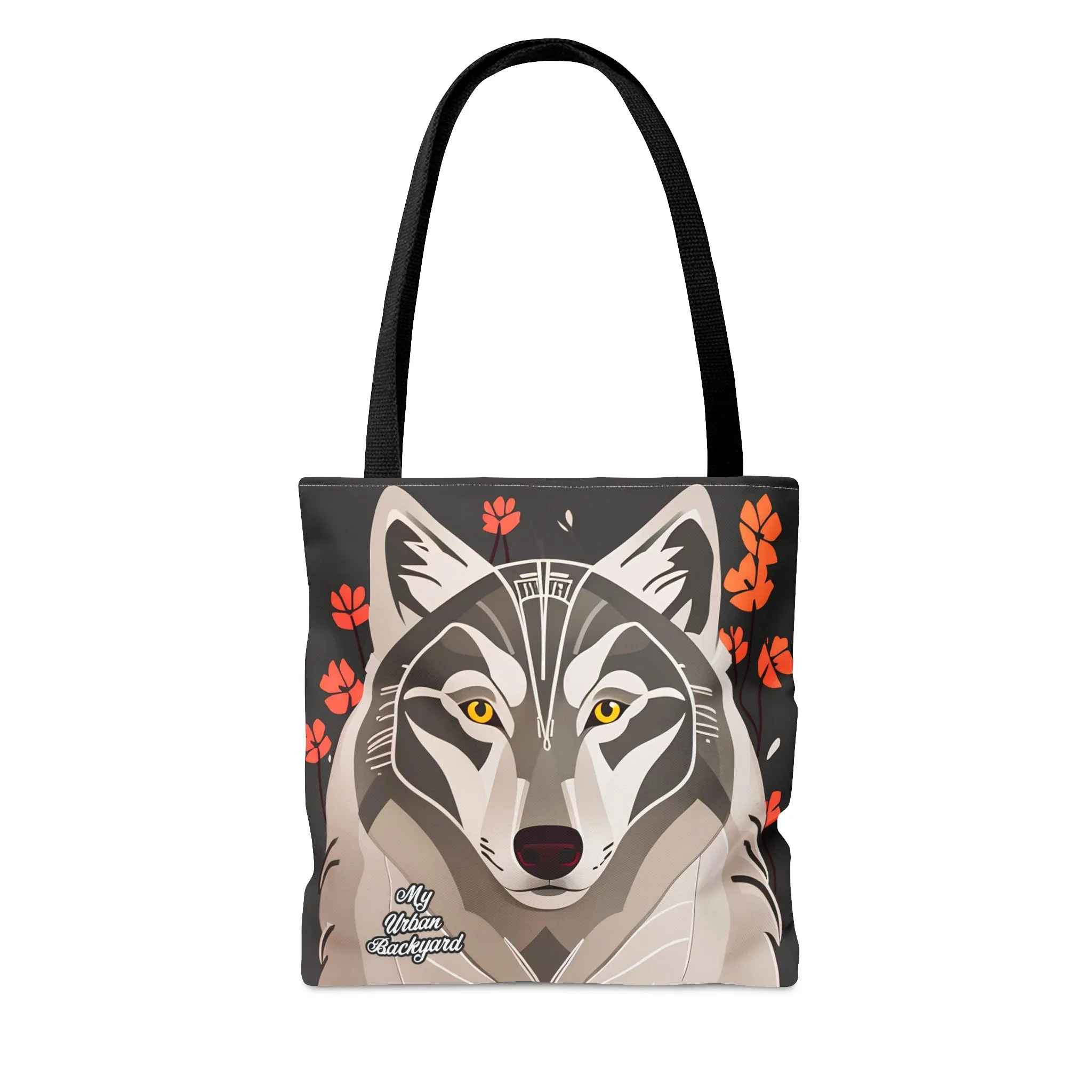 Art Deco Wolf, Tote Bag for Everyday Use - Durable and Functional