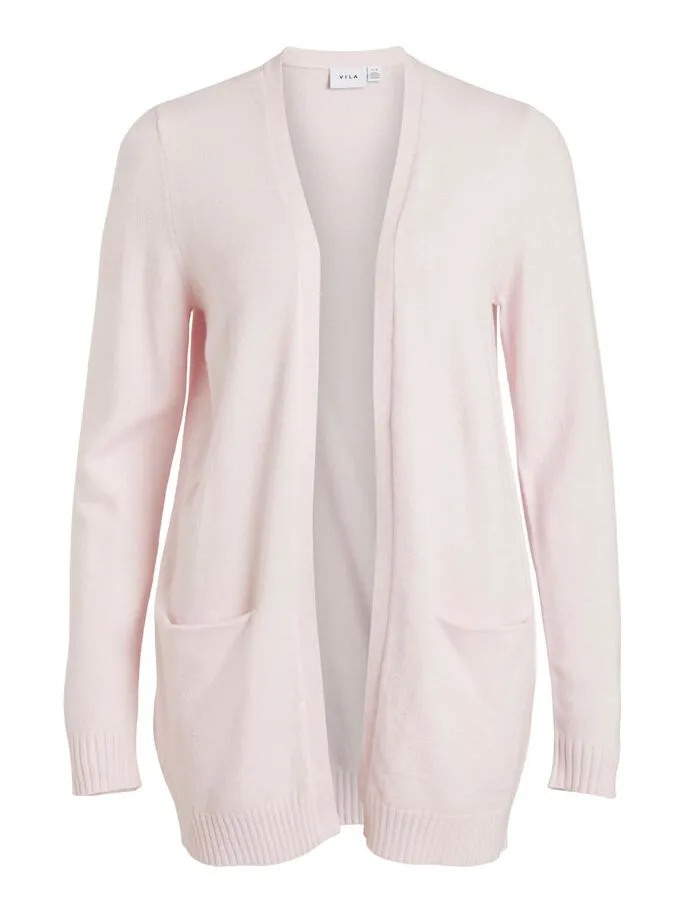 Ashley Open Knit Cardigan (Ballerina Pink)