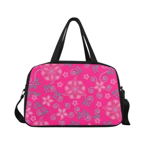 Berry Picking Pink Weekend Travel Bag