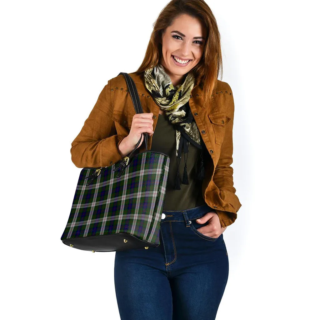 Blair Dress Tartan Leather Tote Bag