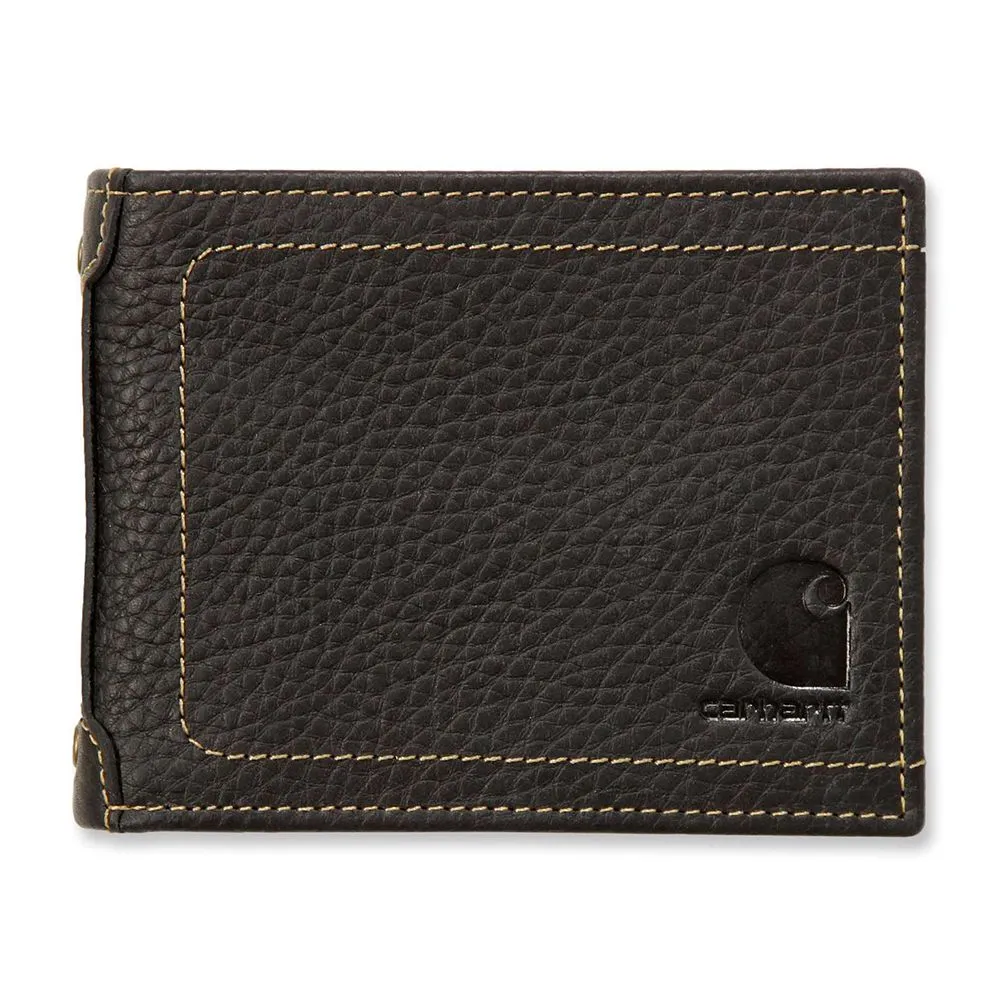 Carhartt&#x20;Pebble&#x20;Zip&#x20;Bifold&#x20;Wallet&#x20;-&#x20;Black