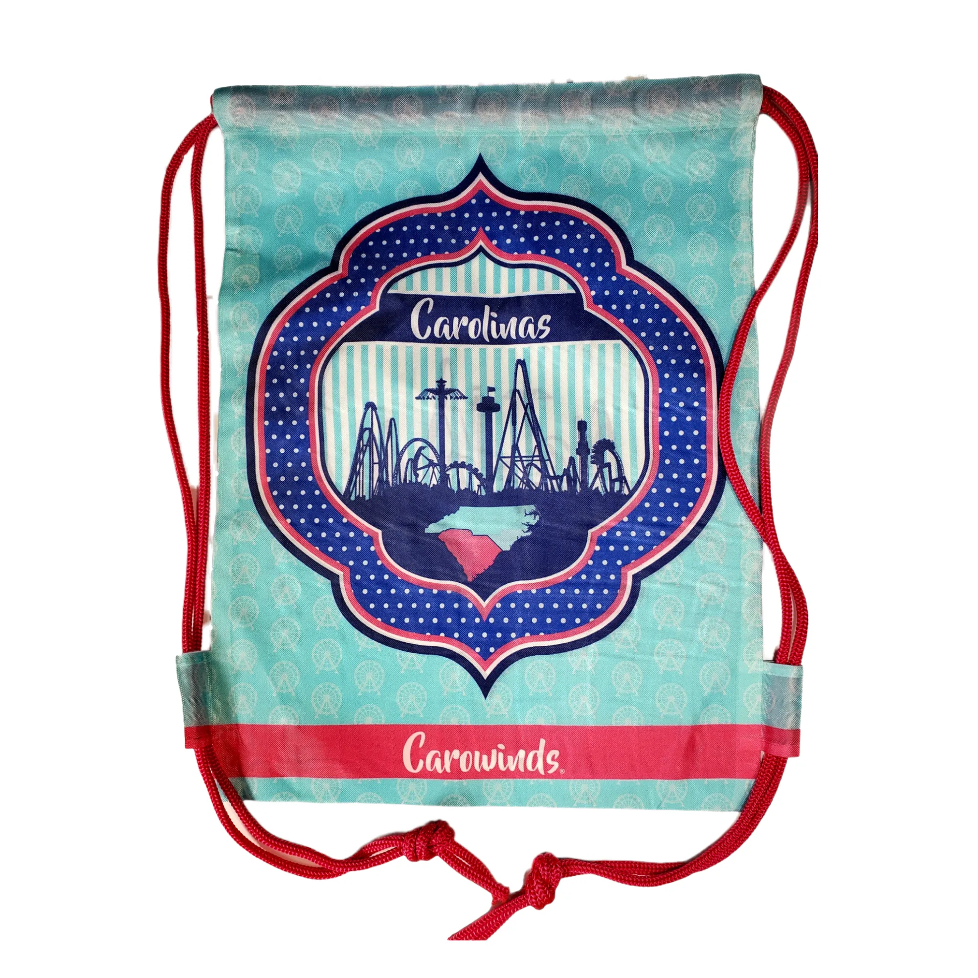 Carowinds Southern Drawstring Bag