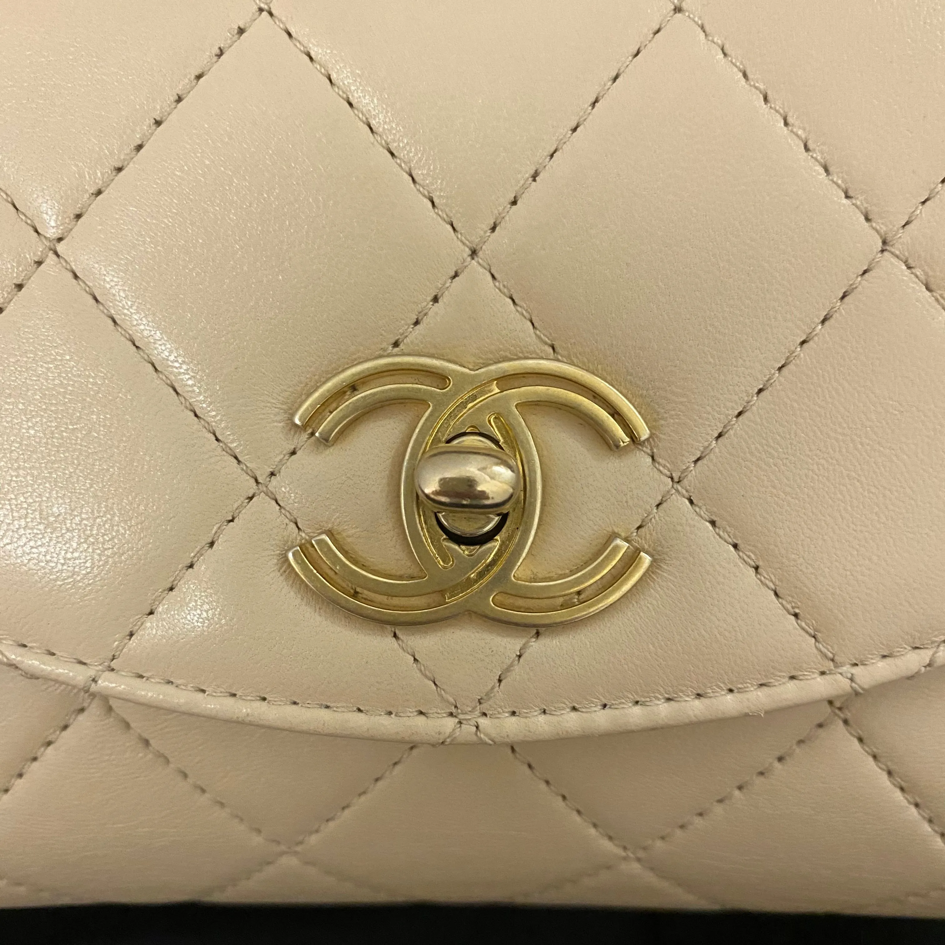 Chanel Beige Trendy Bag