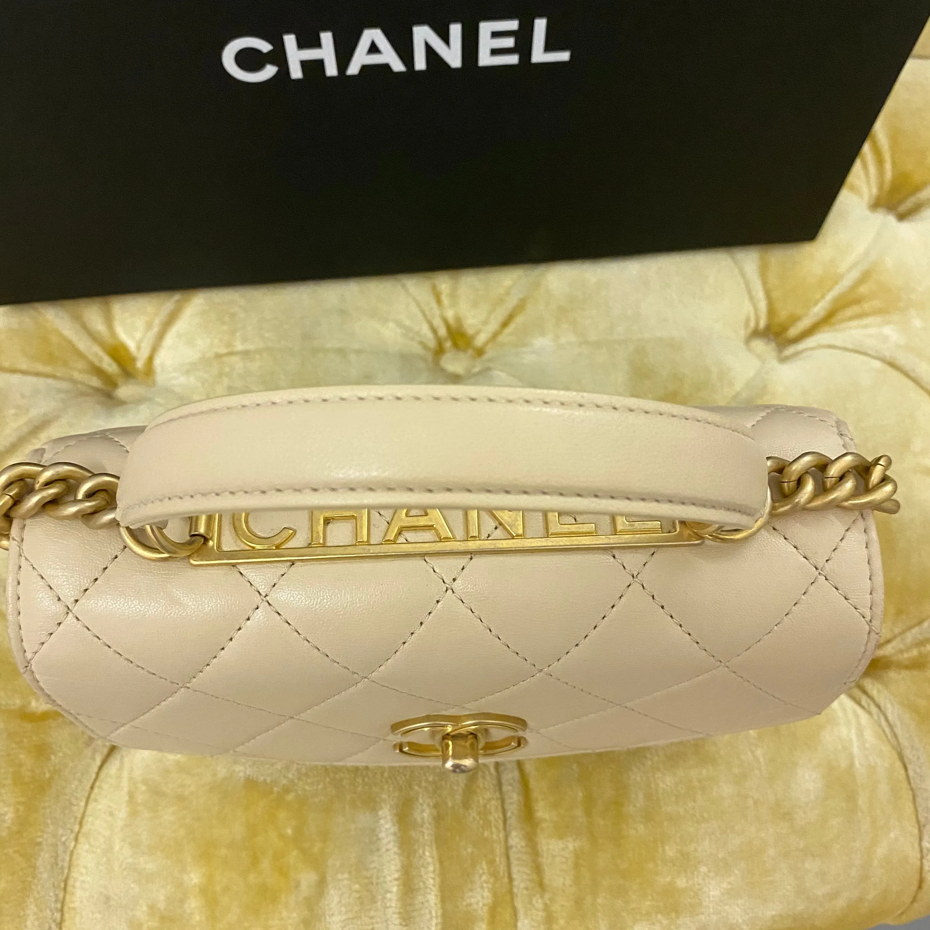 Chanel Beige Trendy Bag