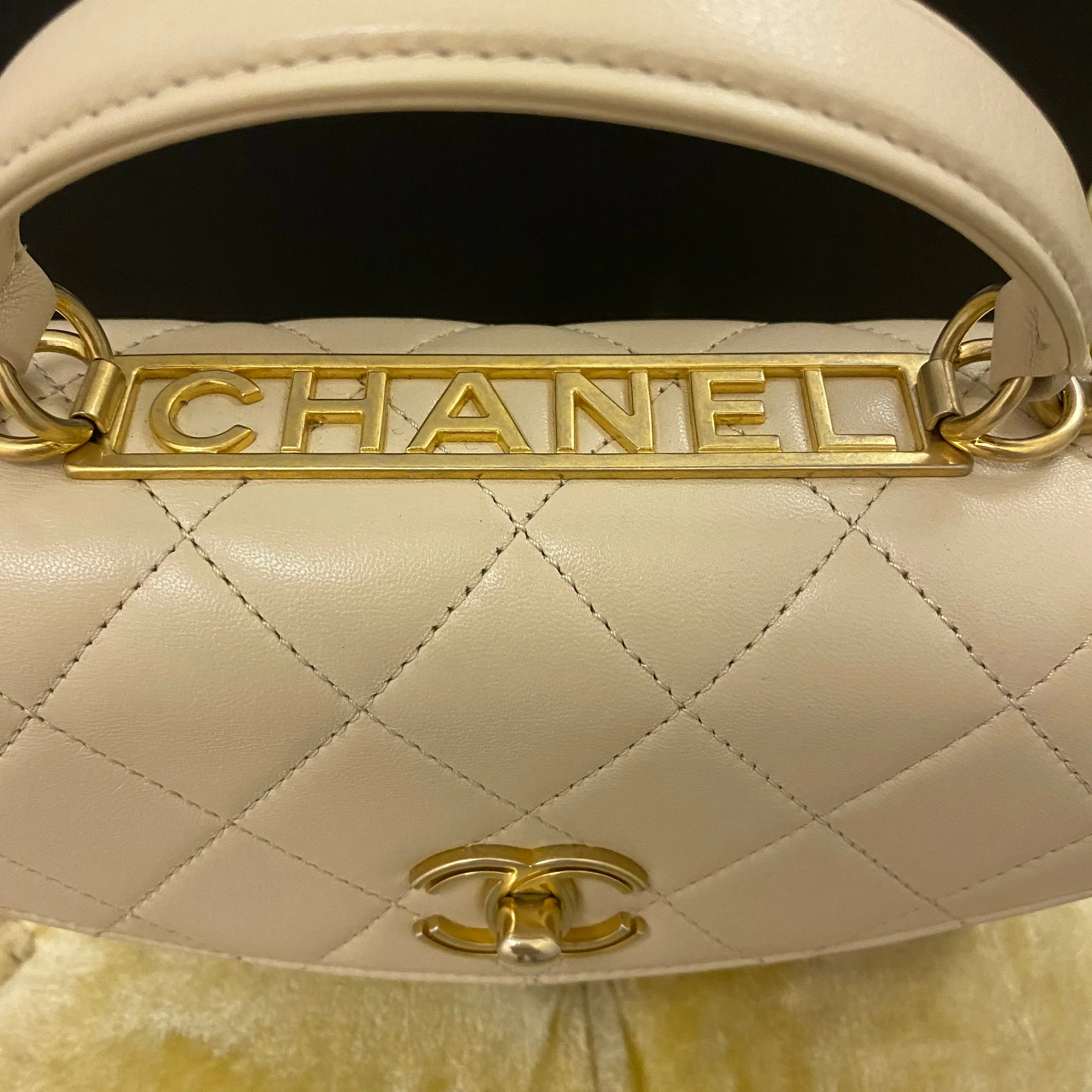 Chanel Beige Trendy Bag