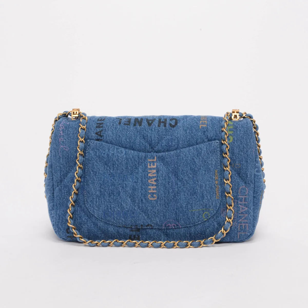 Chanel Blue Denim Mood Shoulder Bag