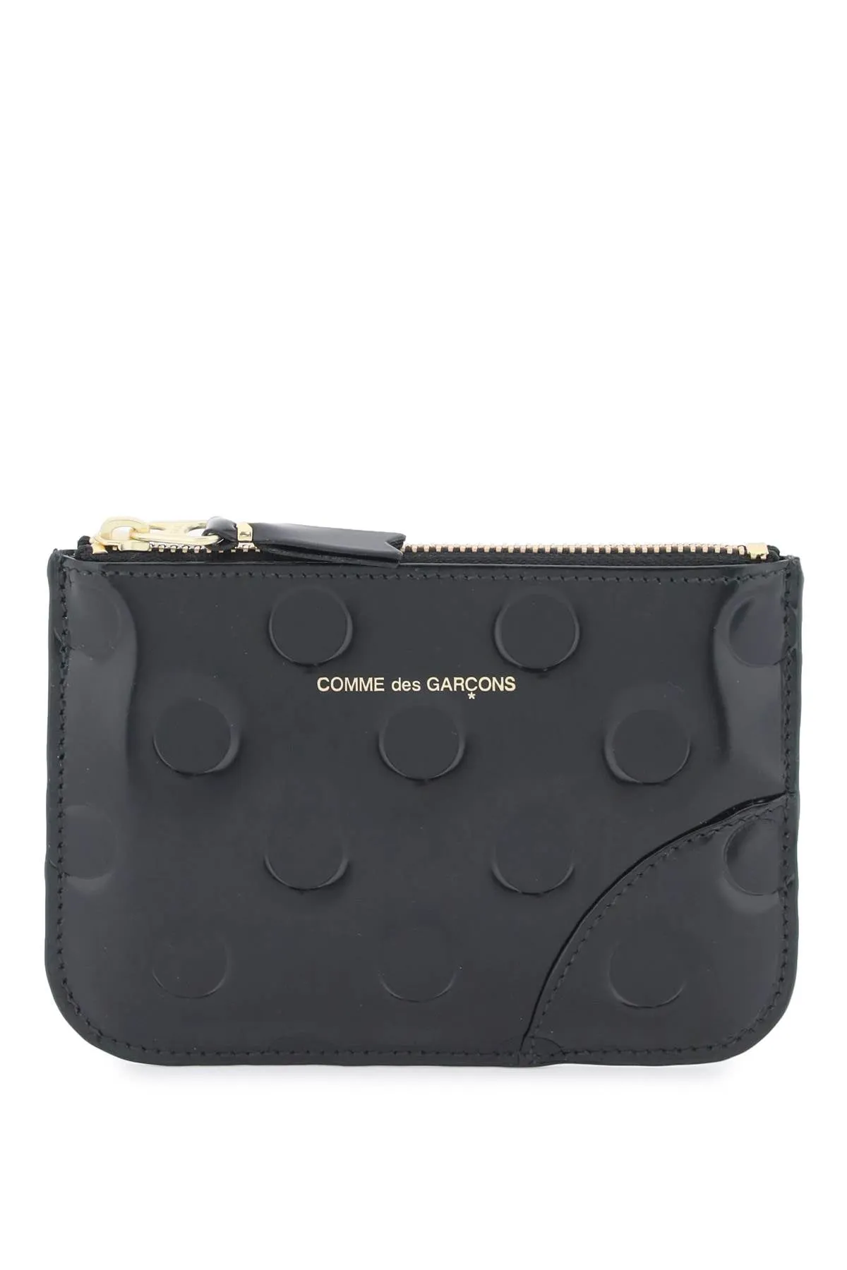 Comme des garcons wallet polka dot coin purse