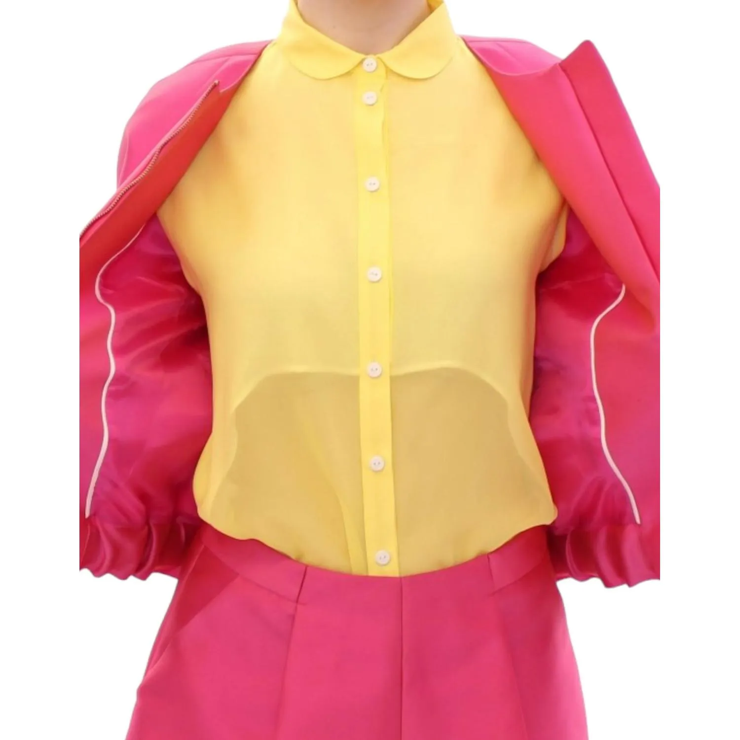 CO|TE Elegant Pink Silk Blend Jacket