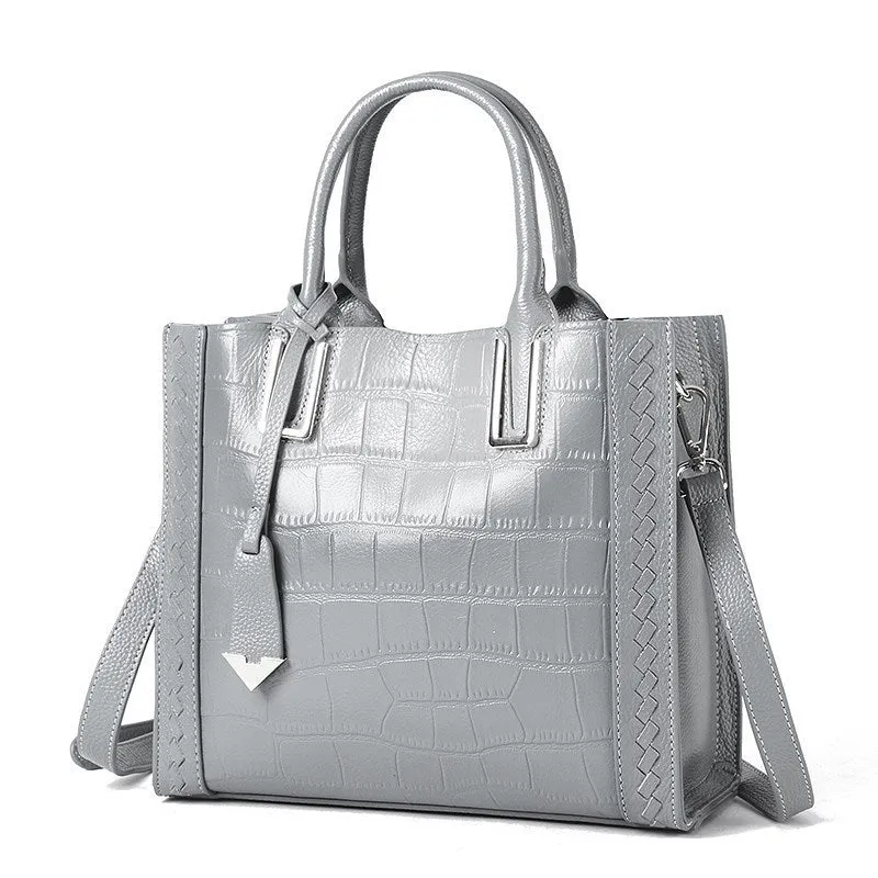 Crocodile Pattern Handbag