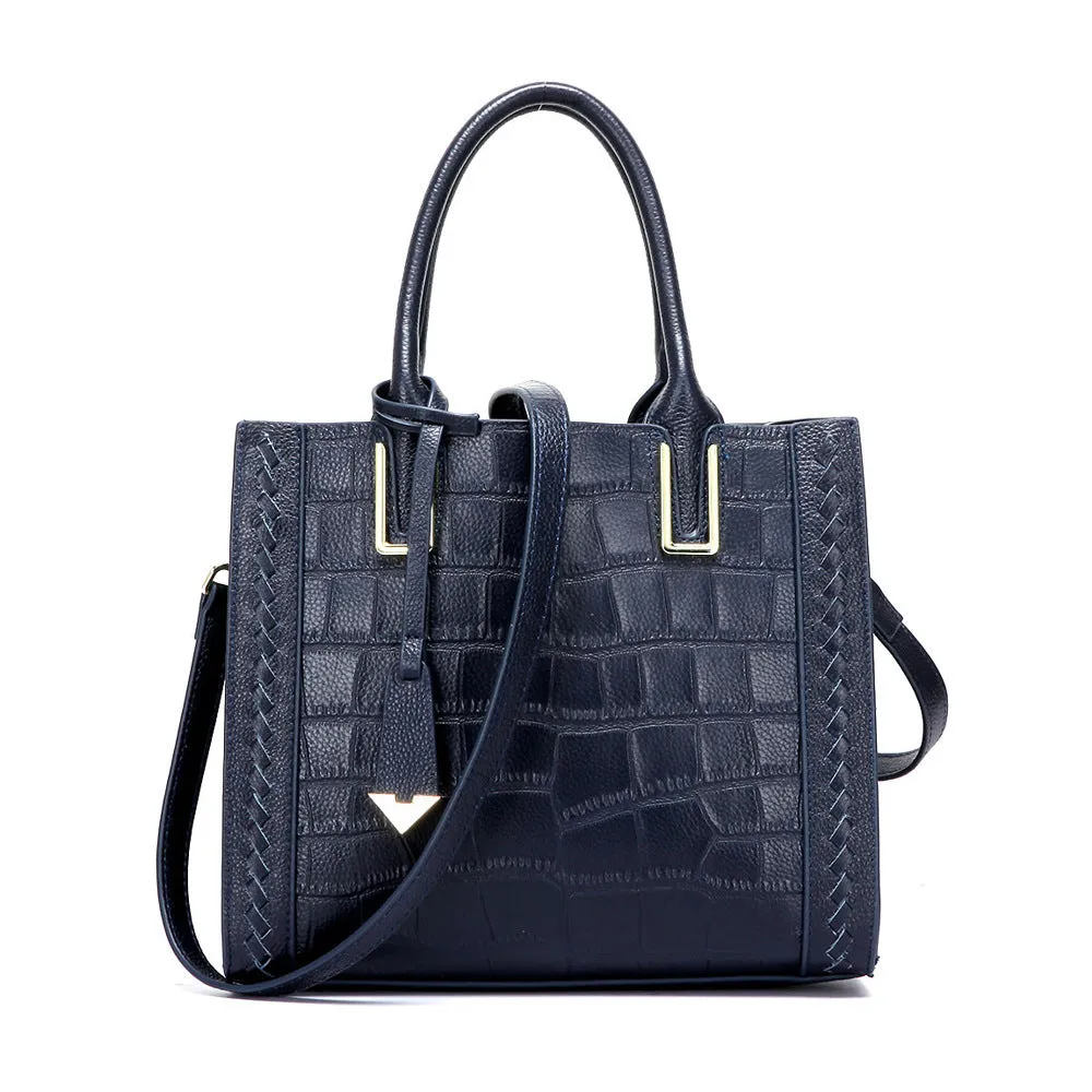 Crocodile Pattern Handbag