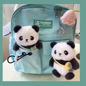 Cute Panda Keychain Messenger Bag Pendant