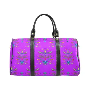 Dakota Damask Purple Waterproof Travel Bag