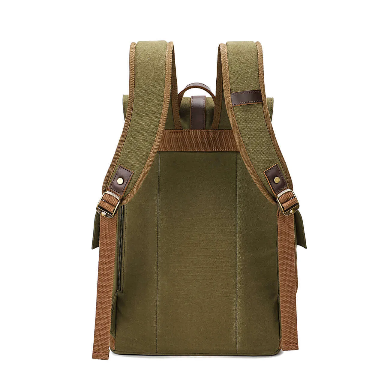 Durable Canvas Backpack - Vintage Casual Style 27L