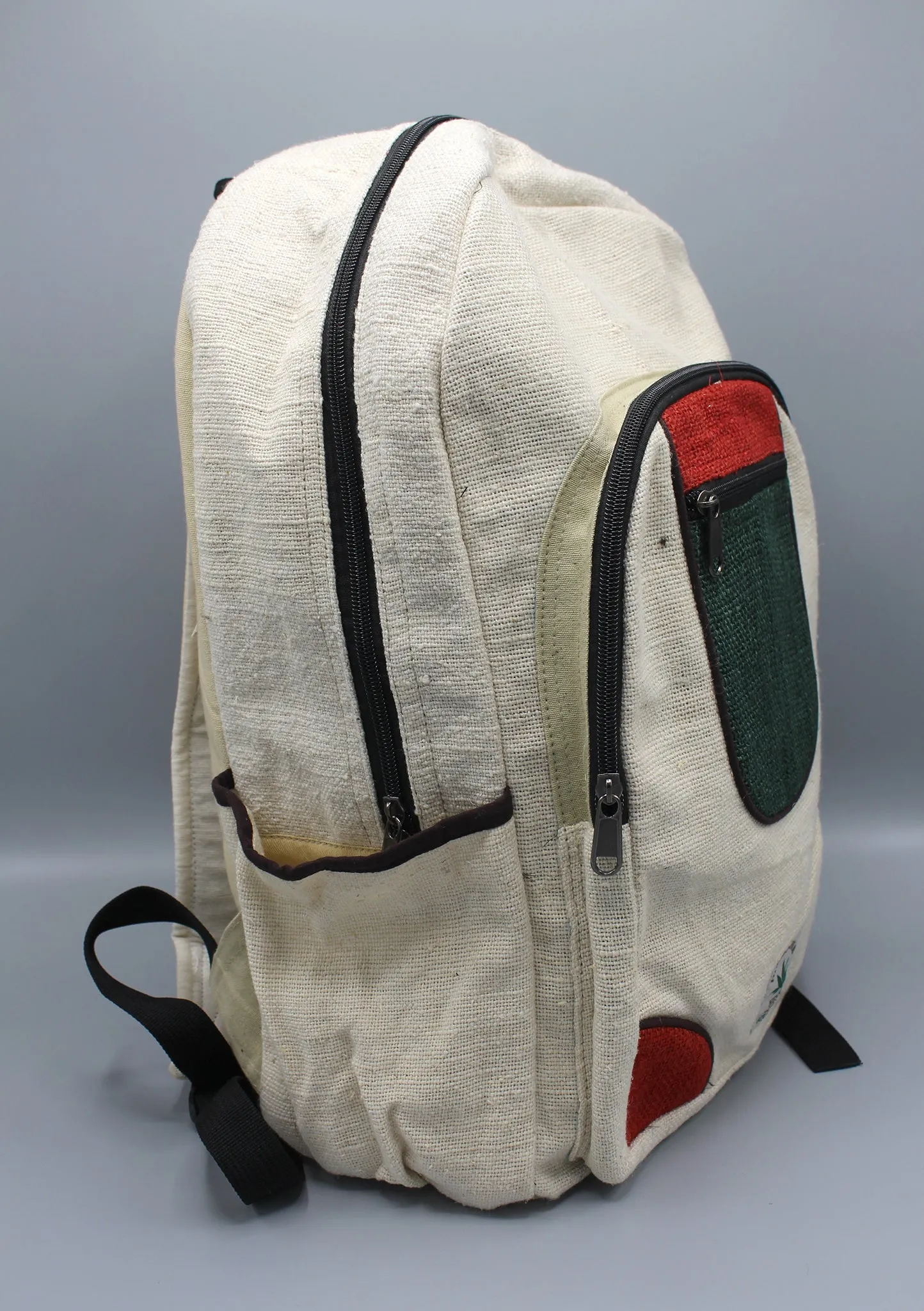 Earthy and Natural Hemp Rucksack