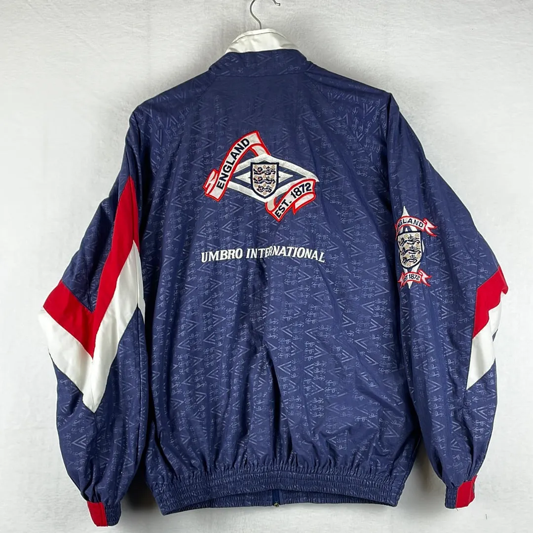 England 1990s Tracksuit - Vintage Jacket And Trousers