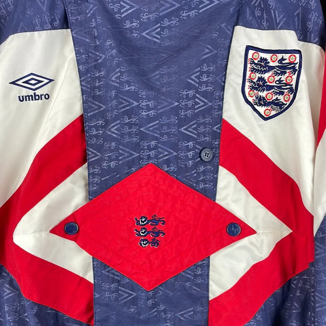 England 1990s Tracksuit - Vintage Jacket And Trousers