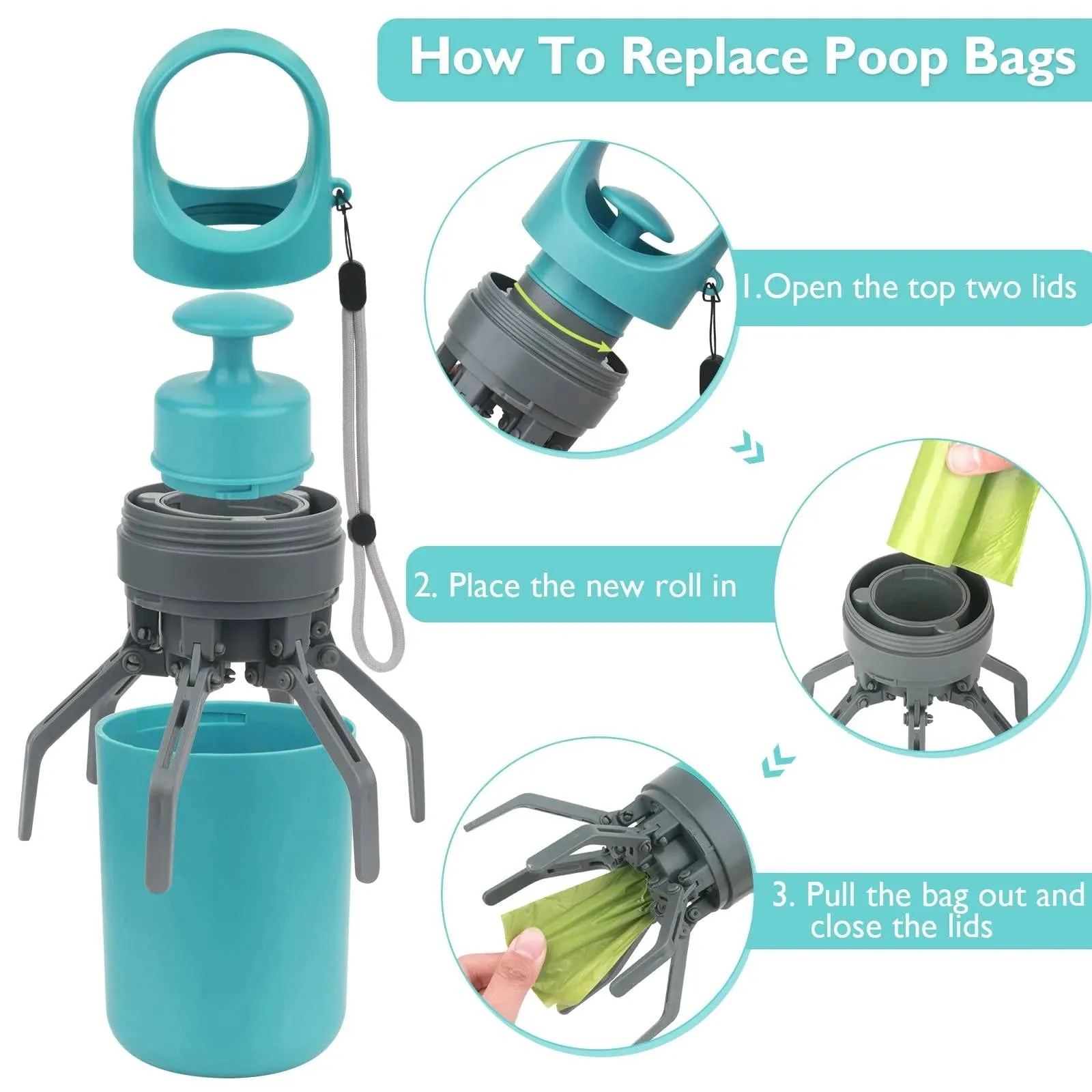 Fangshion portable pooper scooper