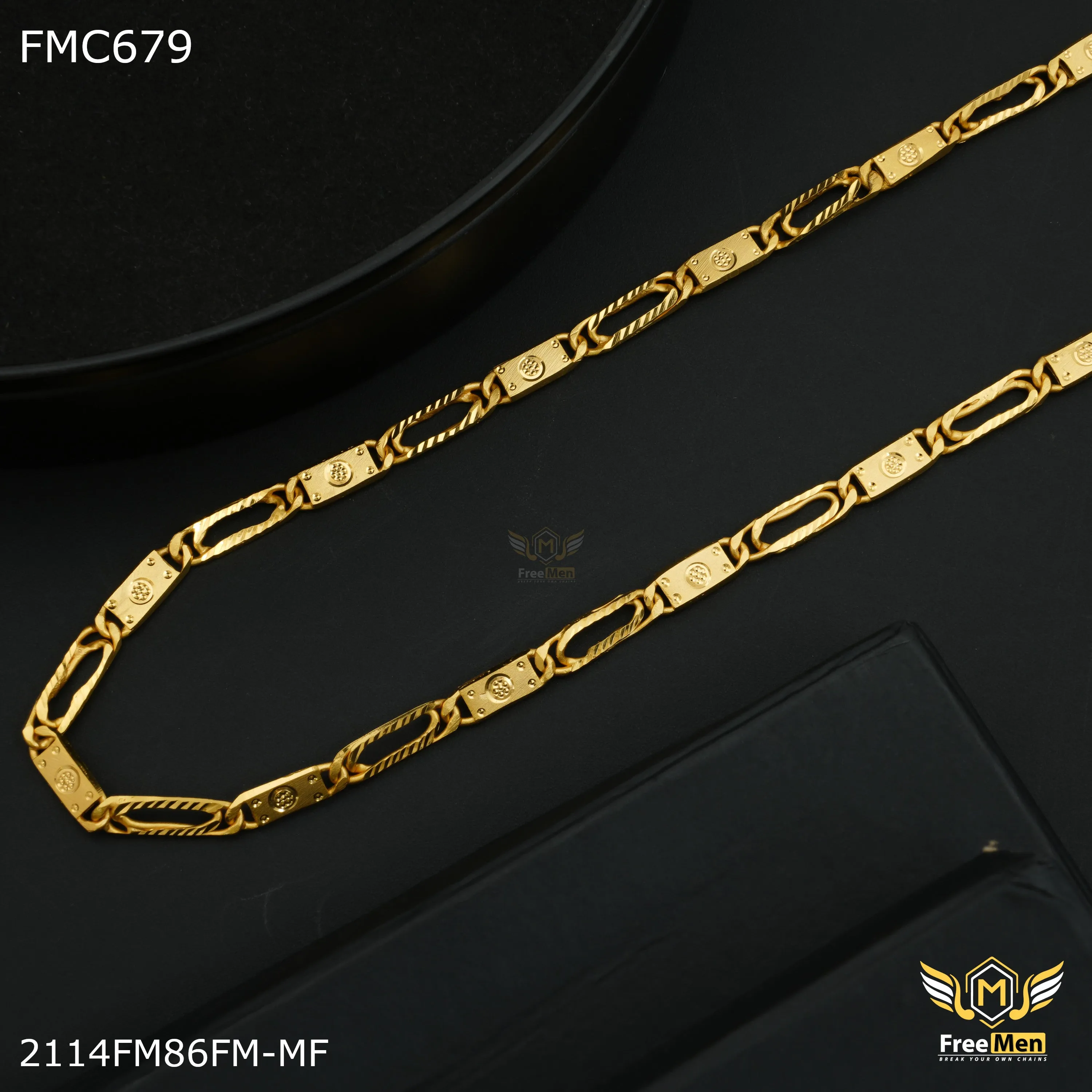 Freeme Chok Nawabi Chain for Man - FMC679