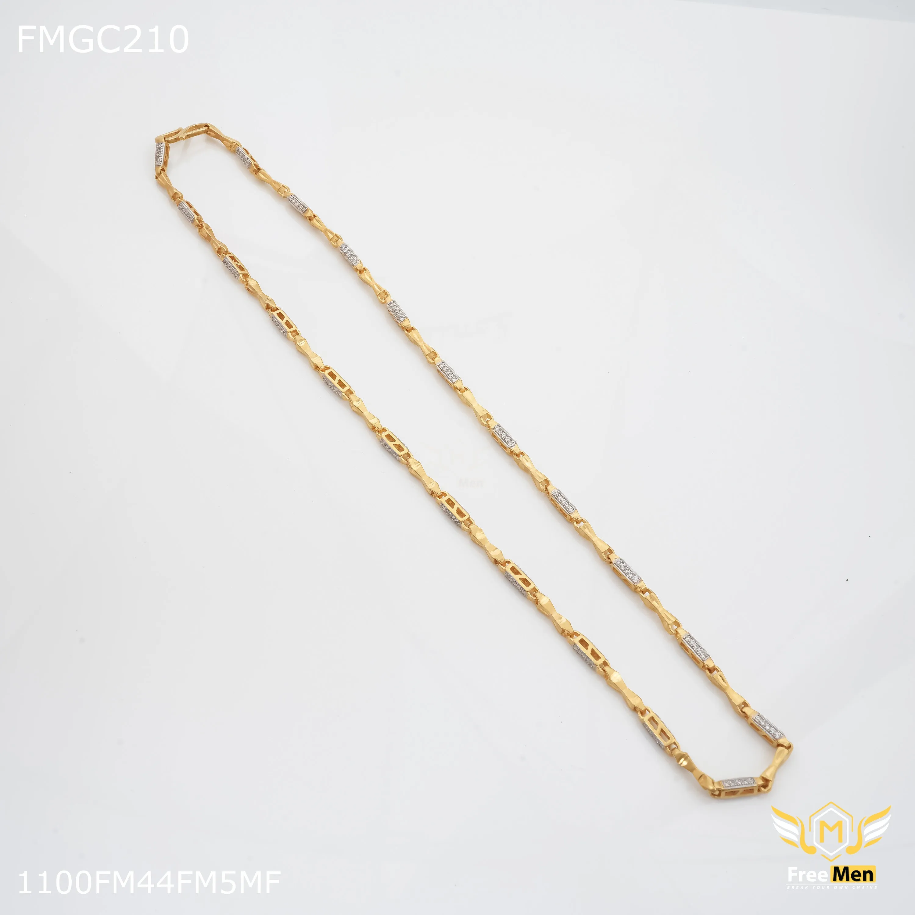 Freemen 1GM Fancy Delight AD Chain for Man - FMCG210