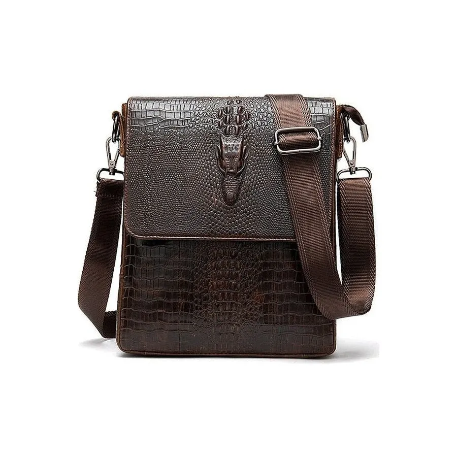 GatorLuxe Zipper Close Single Strap Messenger Bag