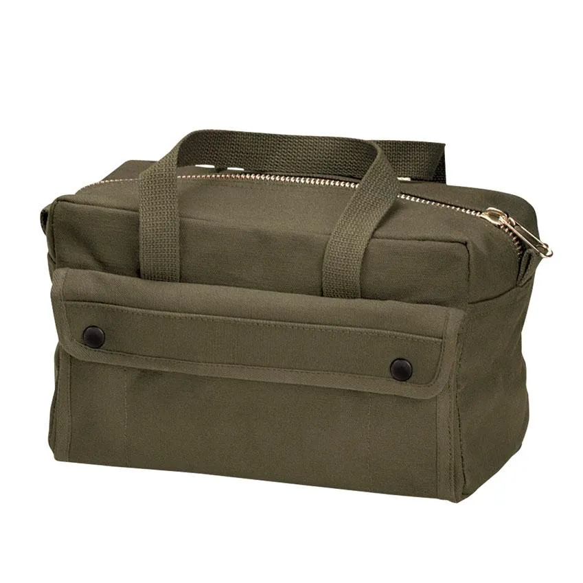 G.I. Type Mechanics Tool Bag With Brass Zipper