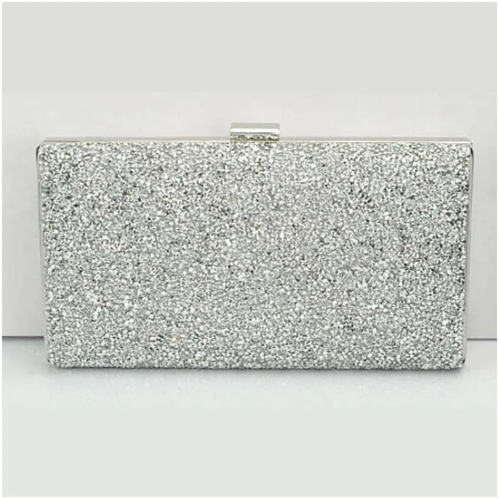 Glamorous Diamond Luxurious Sequin Clutch Bag