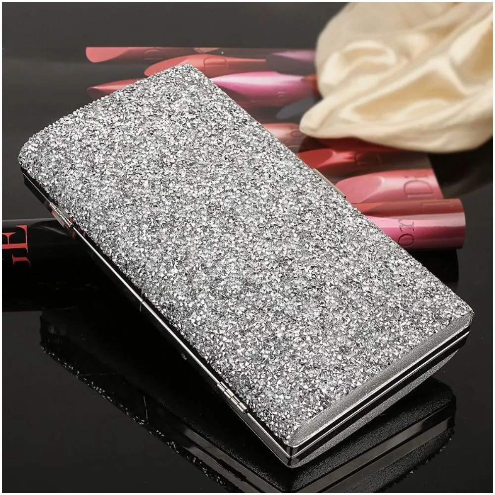 Glamorous Diamond Luxurious Sequin Clutch Bag