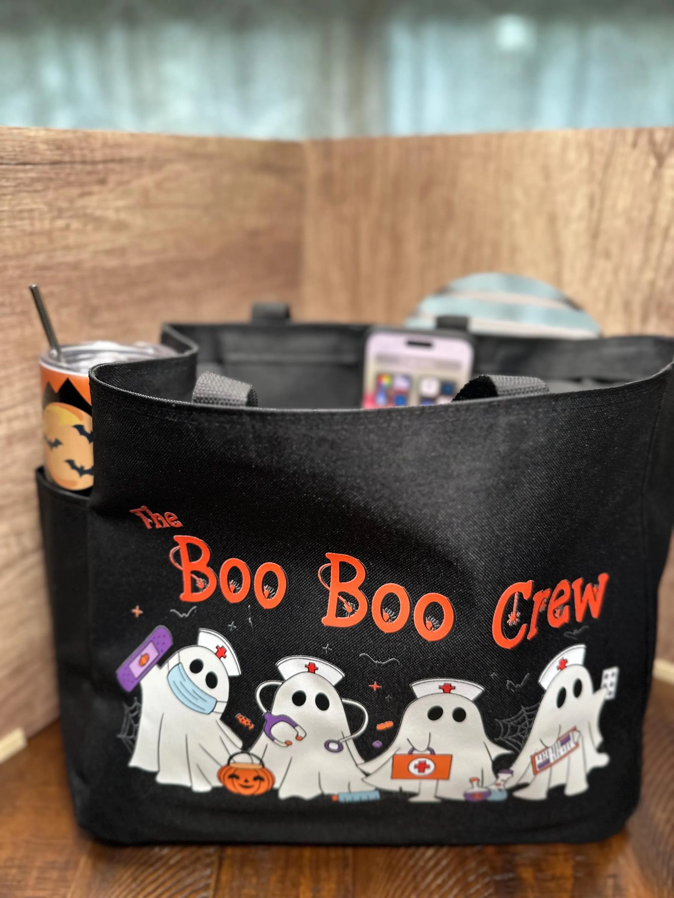 Halloween Nurse Personalized tote bag