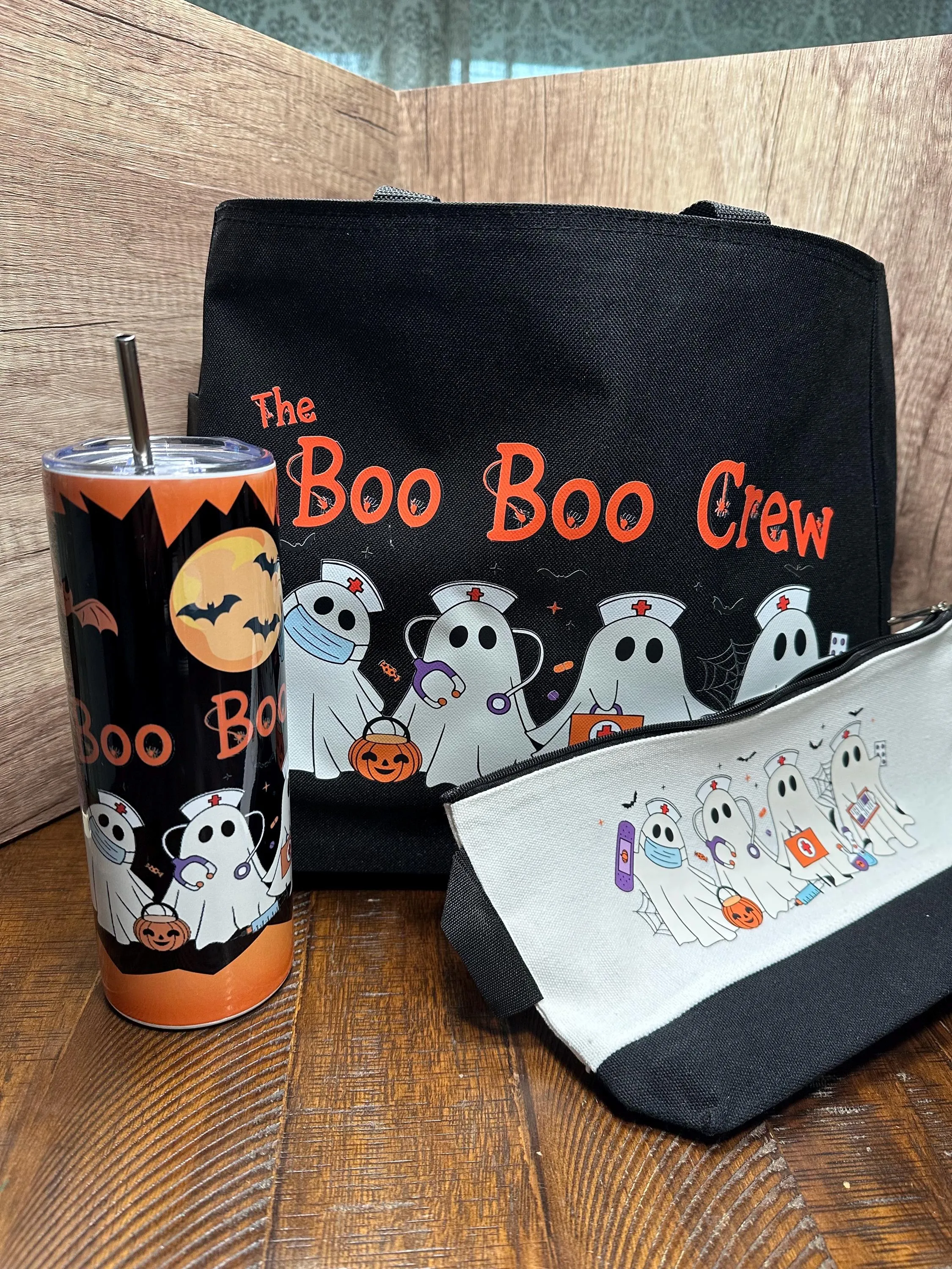 Halloween Nurse Personalized tote bag