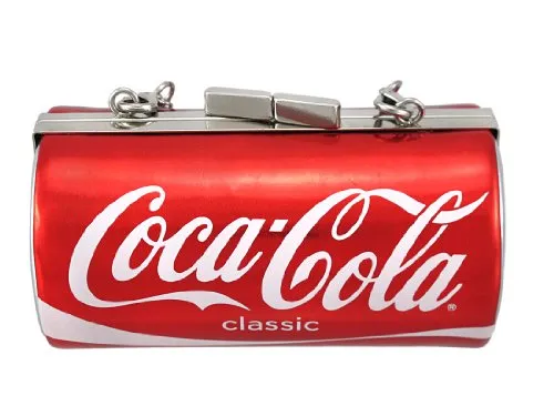 Licensed Coca-Cola Classic Can Evening Bag Coke Clutch