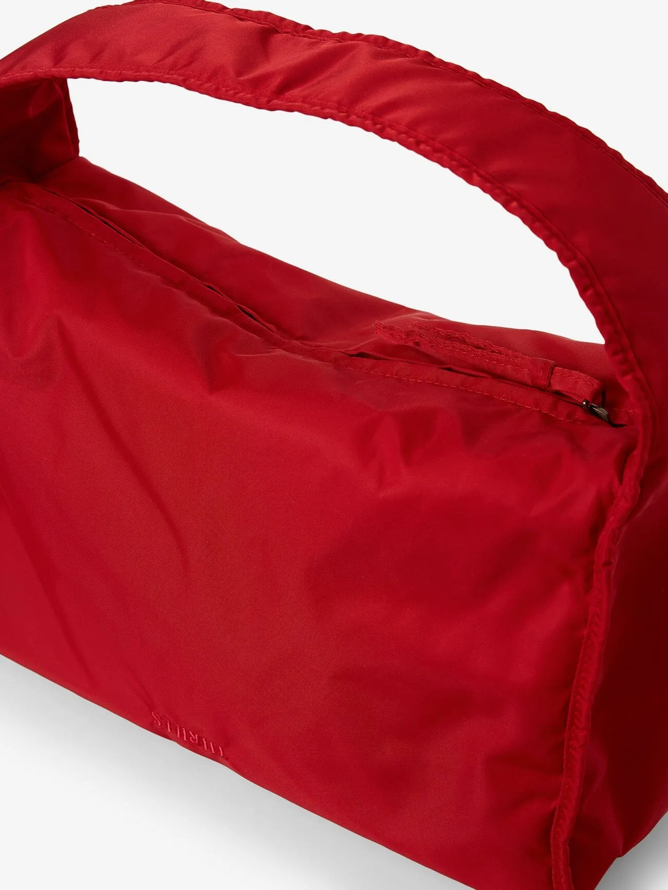 Margot Nylon Shoulder Bag - Flame Red