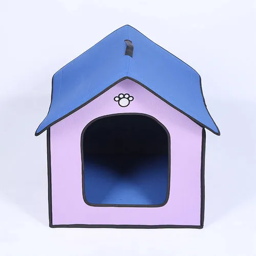 Medium Dog Kennel Outdoor Waterproof Soft Comfortable Pet House