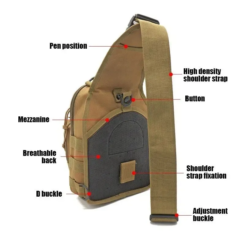 Men's Outdoor Chest Bag Shoulder Bag