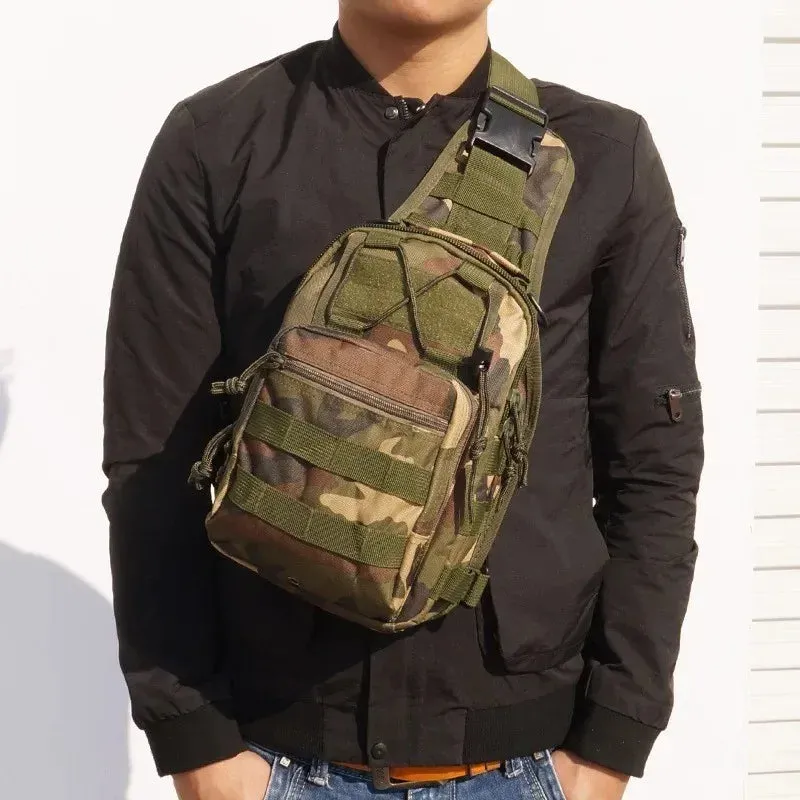 Men's Outdoor Chest Bag Shoulder Bag