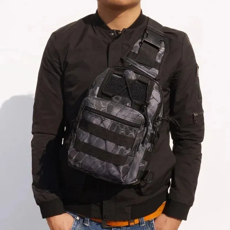 Men's Outdoor Chest Bag Shoulder Bag