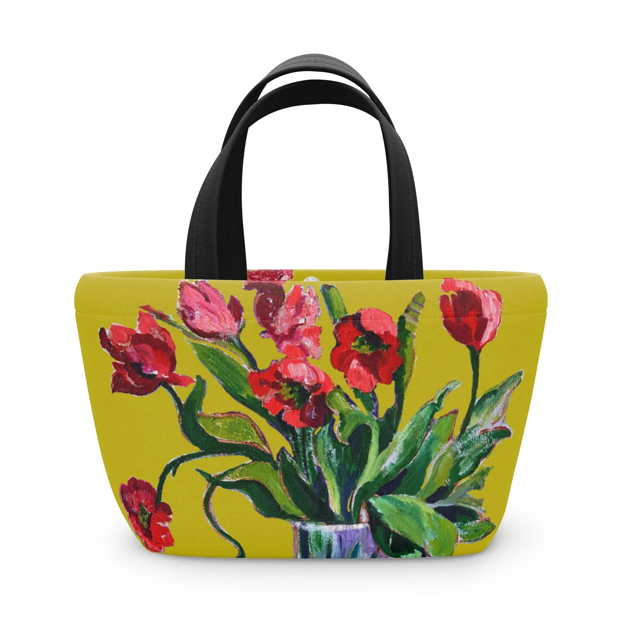 Neoprene Lunch Bag - Poppy Party