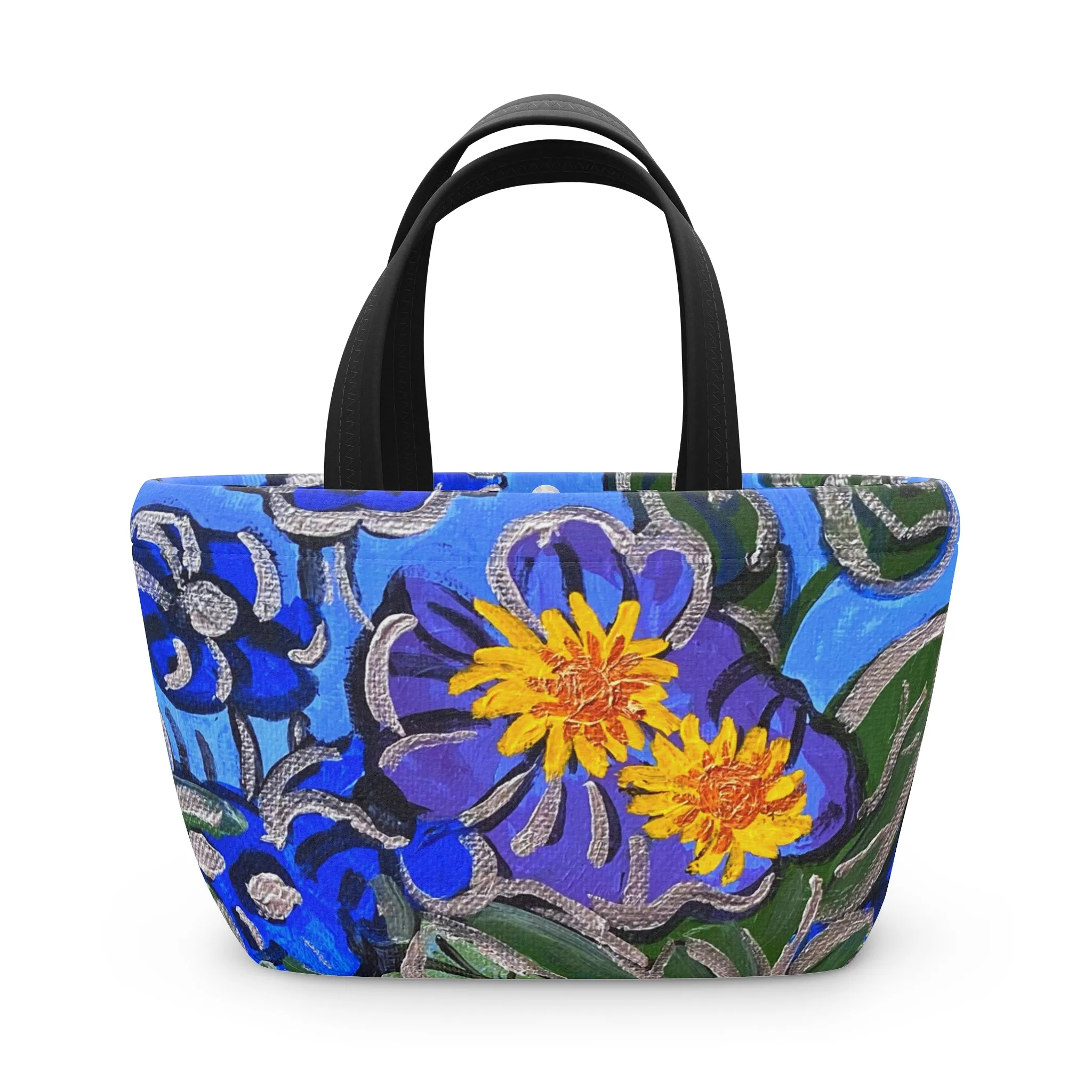 Neoprene Lunch Bag - The Happy Blues