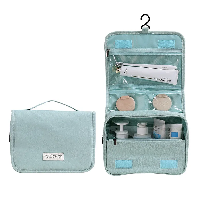 New hook toiletry bag dry and wet separation travel storage bag men's business trip portable cosmetic bag