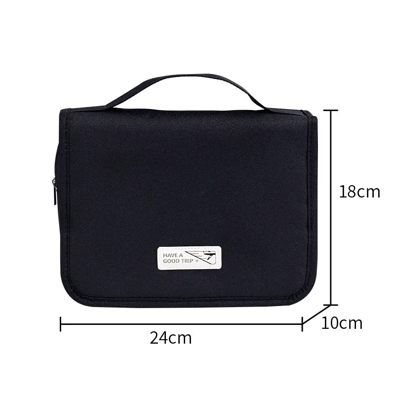 New hook toiletry bag dry and wet separation travel storage bag men's business trip portable cosmetic bag