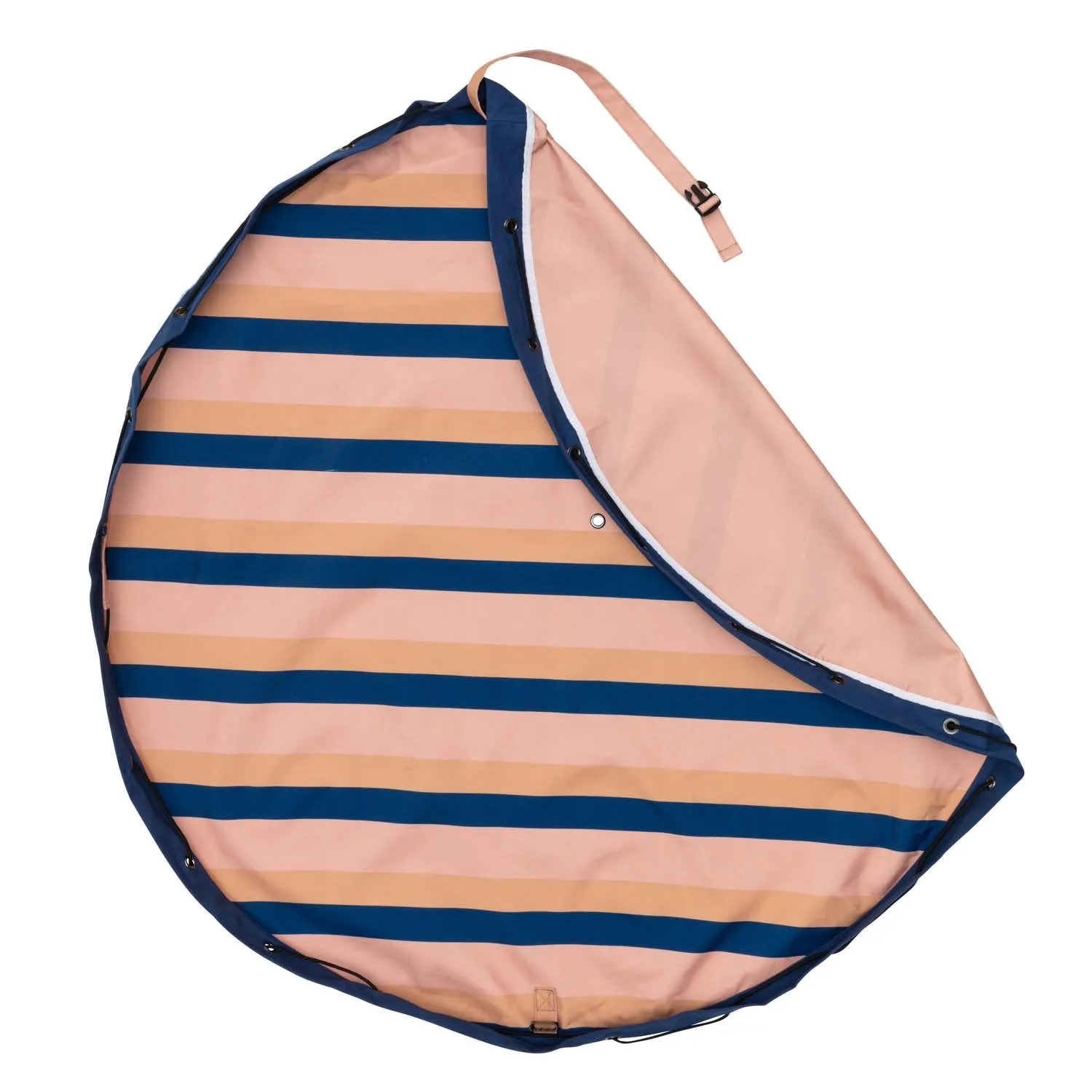 Outdoor storage bag Mokka Stripes