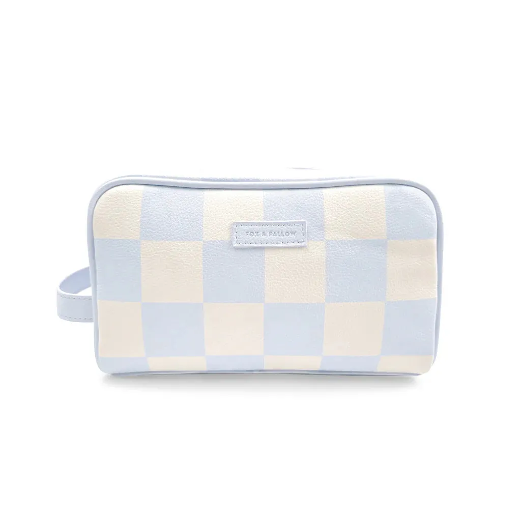 Powder Check Cosmetic Bags