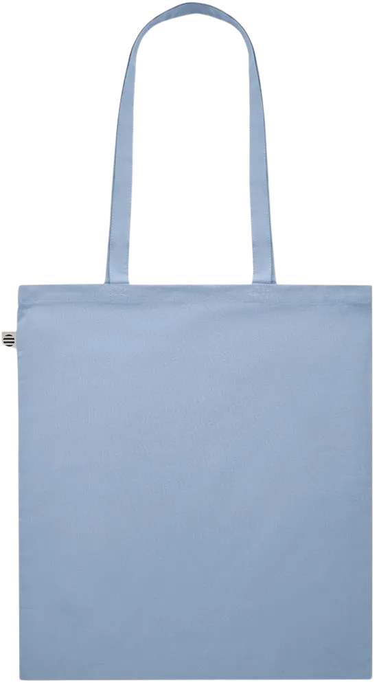 Premium colored organic cotton shopping bag