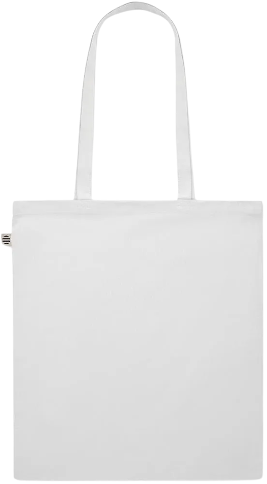 Premium colored organic cotton shopping bag