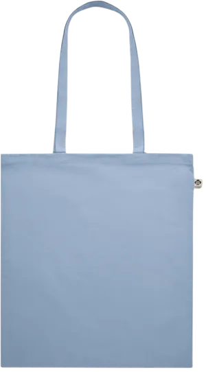 Premium colored organic cotton shopping bag