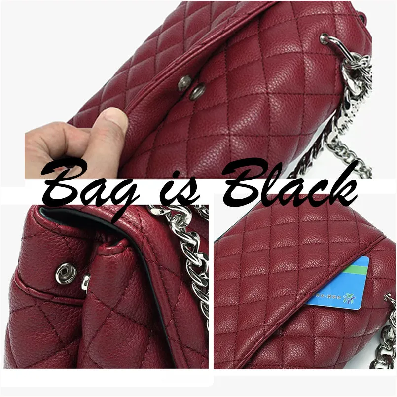 Quilted PU Leather Fashion Bag